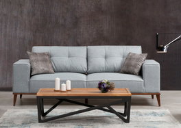 Atelier Del Sofa Montana 3 Seater Sofá cama Gris